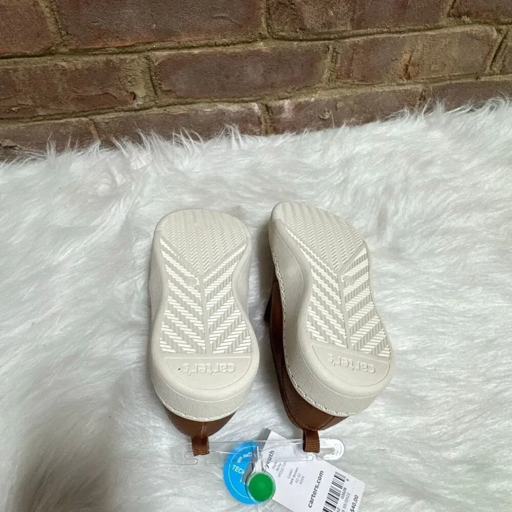 Carter’s Kids Brown Ricky Slip On Loafer Size 2 NEW